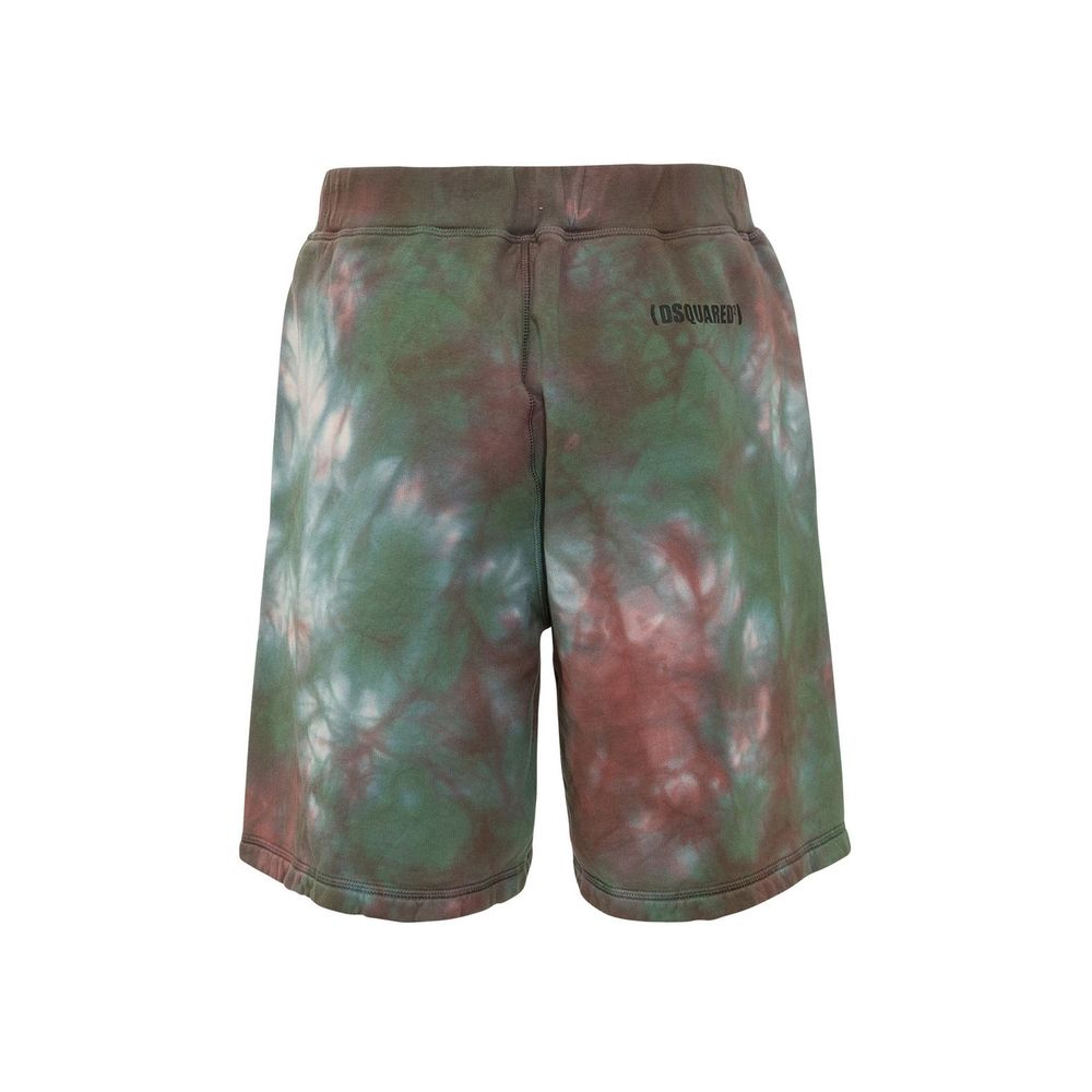 Dsquared² Cotton Tie-Dye Shorts - ACCEXO