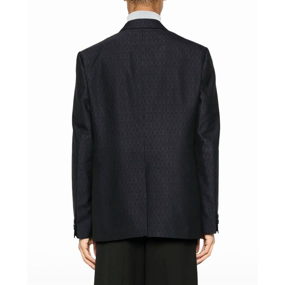 Fendi FF Motif Wool Jacket - ACCEXO