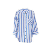 Ganni Cotton Striped Shirt - ACCEXO