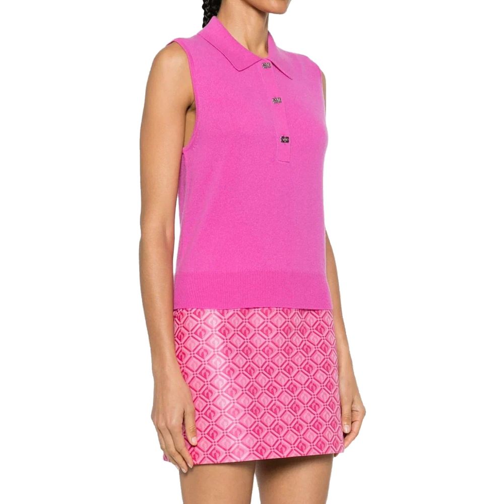 Ganni Wool And Cashmere Polo - ACCEXO