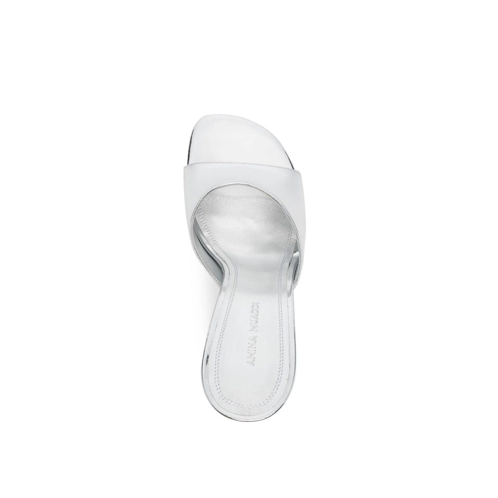 Amina Muaddi Brigitte 95 Mirror Mules - ACCEXO