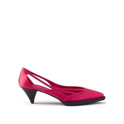 Prada 55mm Satin Cut-Out Pumps - ACCEXO