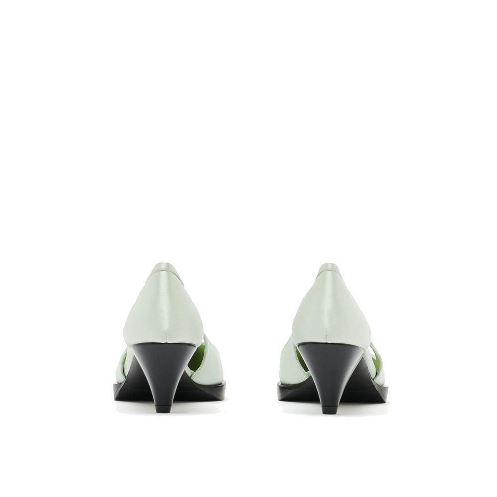 Prada Cut-Out Satin Pumps - ACCEXO