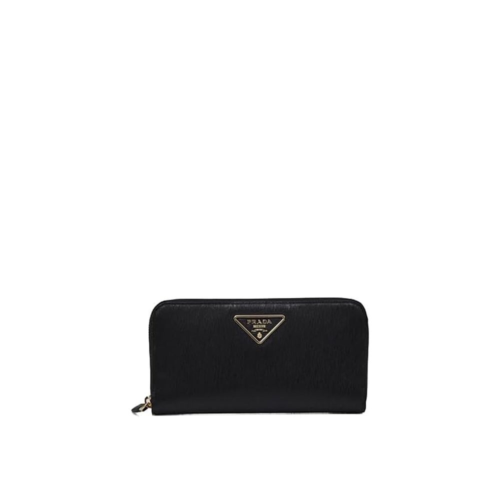 Prada Leather Logo Wallet - ACCEXO