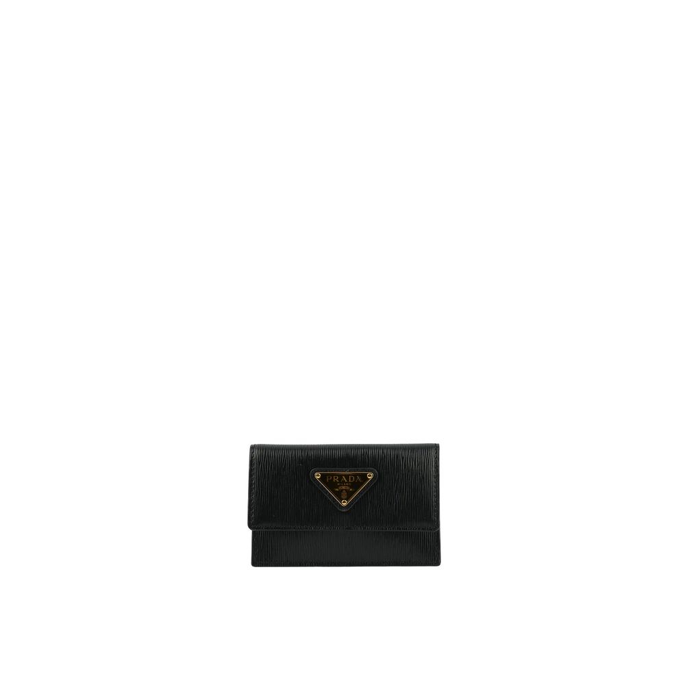 Prada Leather Card Holder - ACCEXO