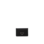 Prada Nylon And Leather Card Holder - ACCEXO