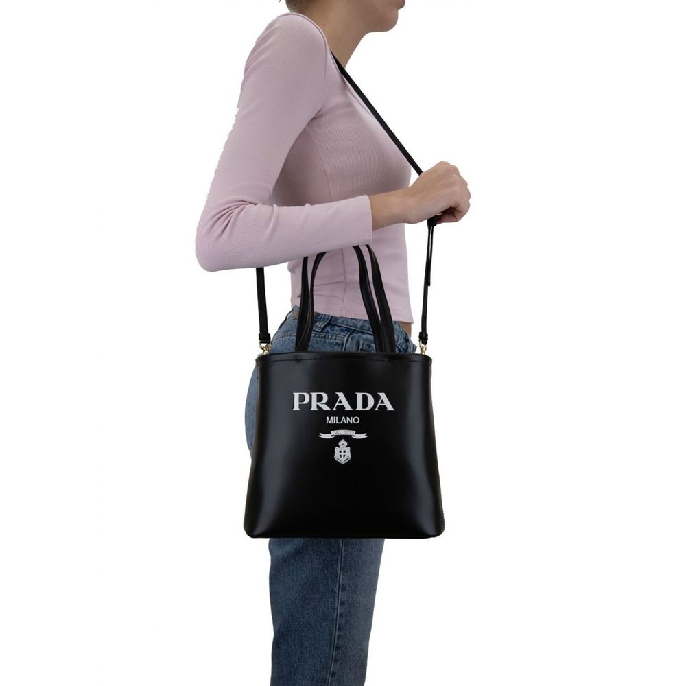 Prada Logo Leather Tote bag - ACCEXO