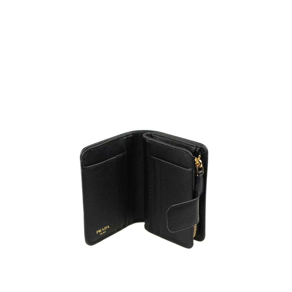 Prada Nylon and Leather French Wallet - ACCEXO