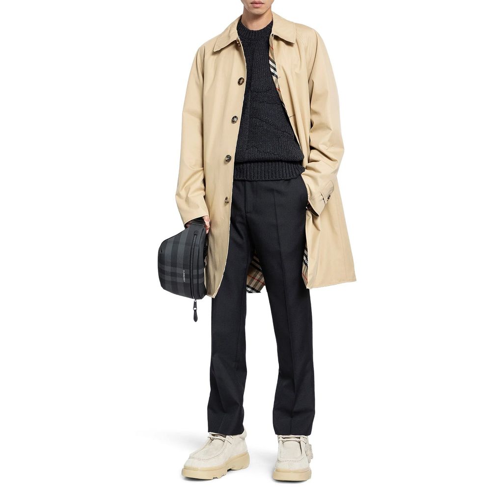 Burberry Reversible Gabardine Car Coat - ACCEXO