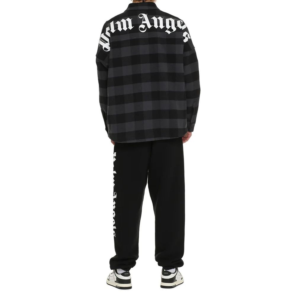 Palm Angels Logo Cotton Overshirt