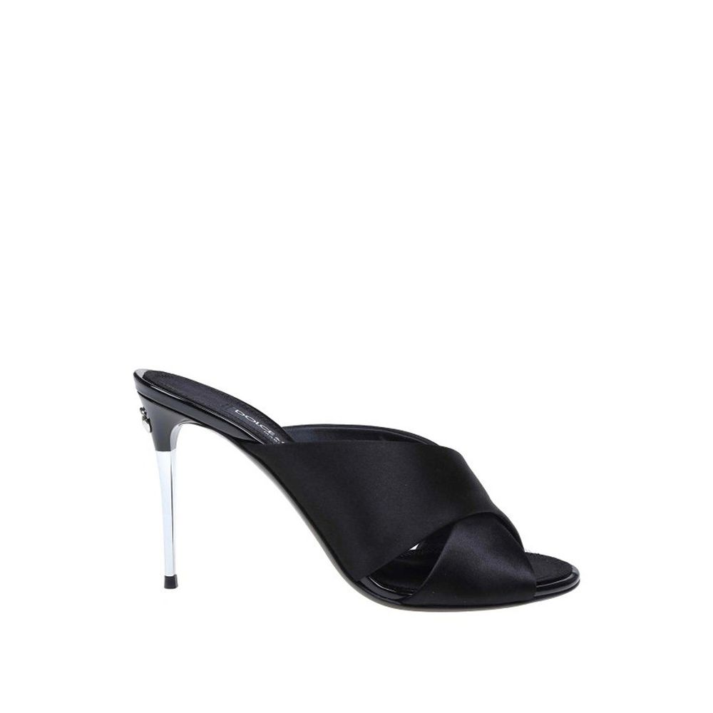 Dolce & Gabbana Keira Satin Sandals - ACCEXO