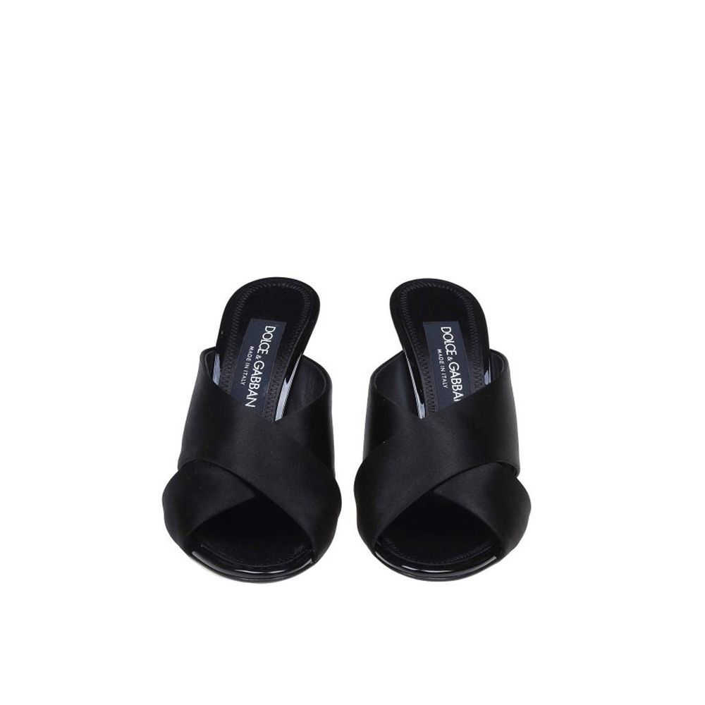 Dolce & Gabbana Keira Satin Sandals - ACCEXO