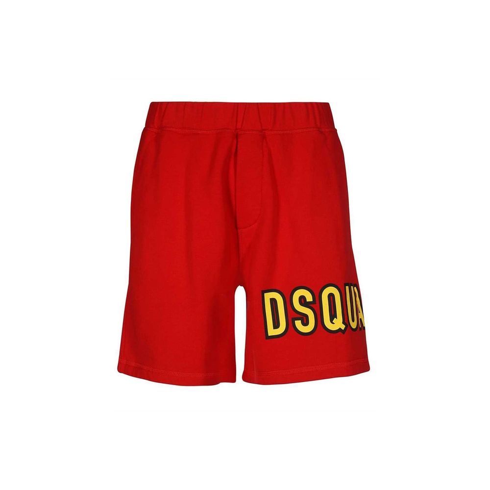 Dsquared² Cotton Logo Shorts - ACCEXO