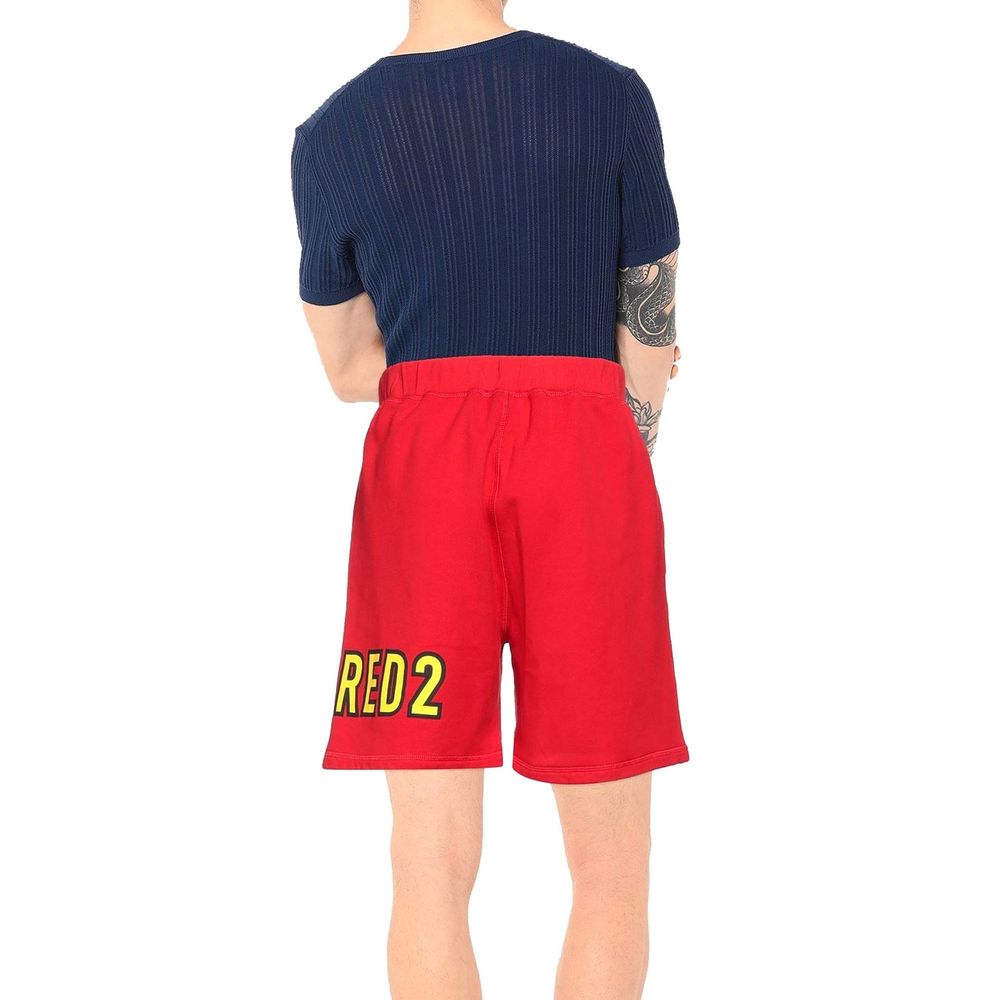 Dsquared² Cotton Logo Shorts - ACCEXO