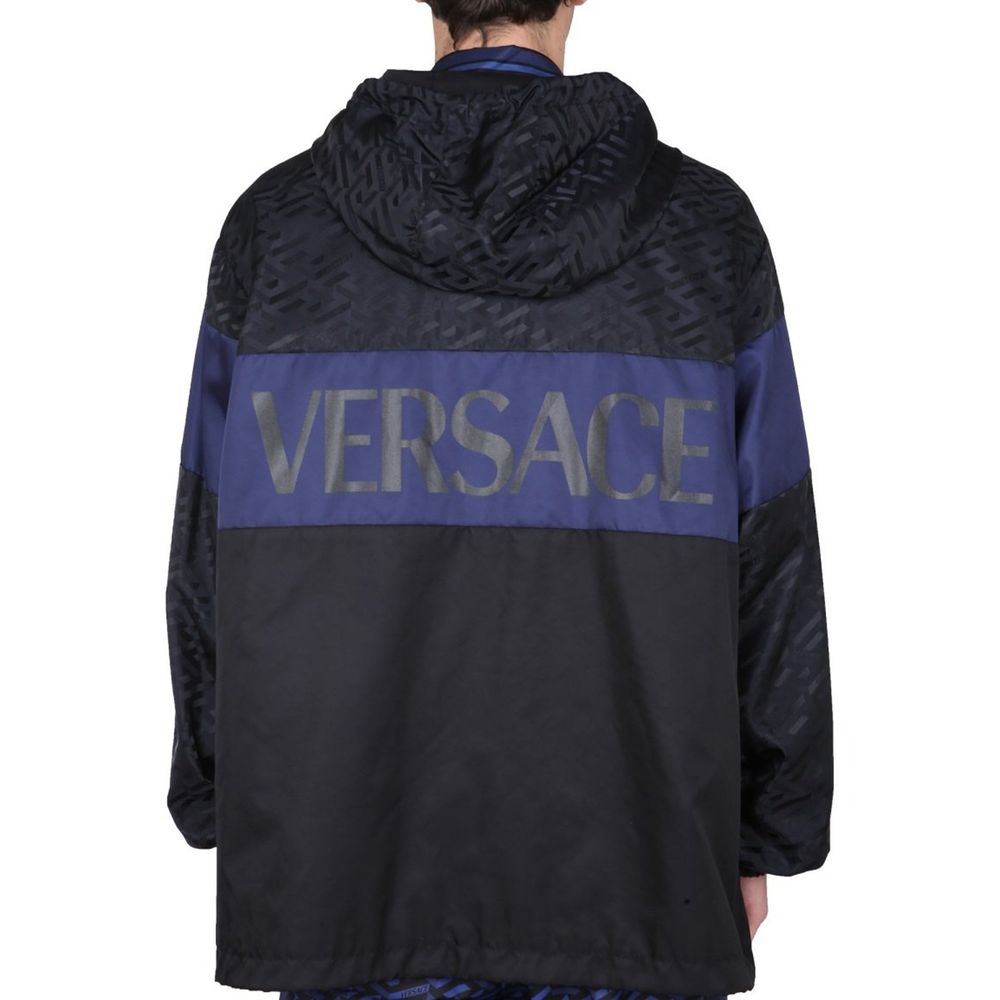 Versace Hooded Windbreaker Jacket - ACCEXO