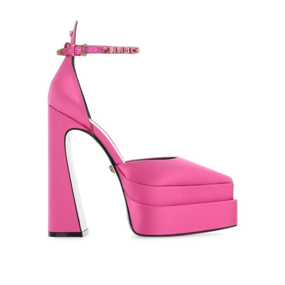 Versace Silk Satin Pumps - ACCEXO