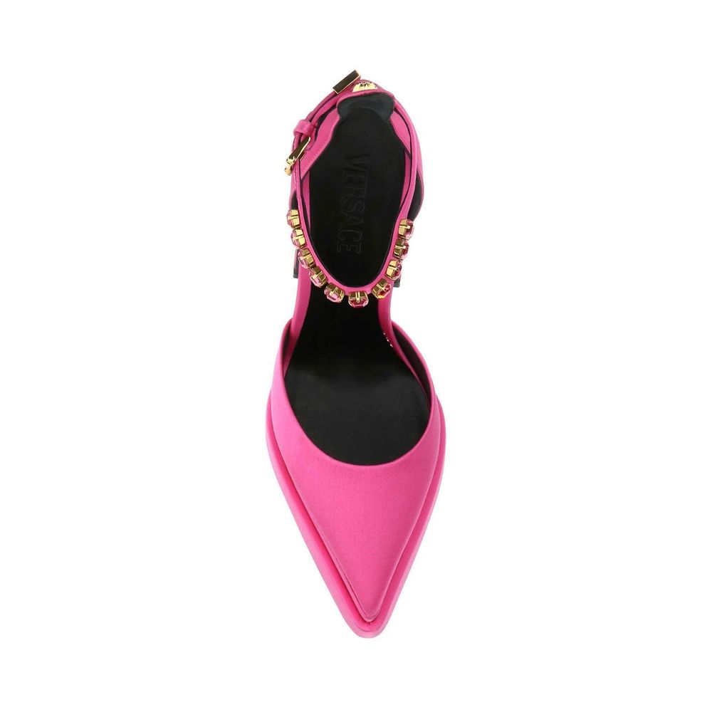Versace Silk Satin Pumps - ACCEXO