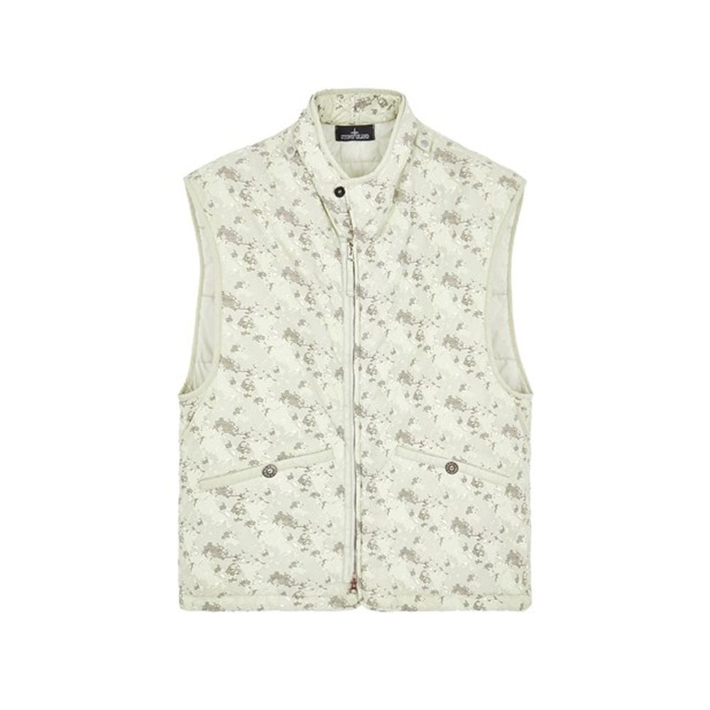 Stone Island Printed Brushed Gilet - ACCEXO