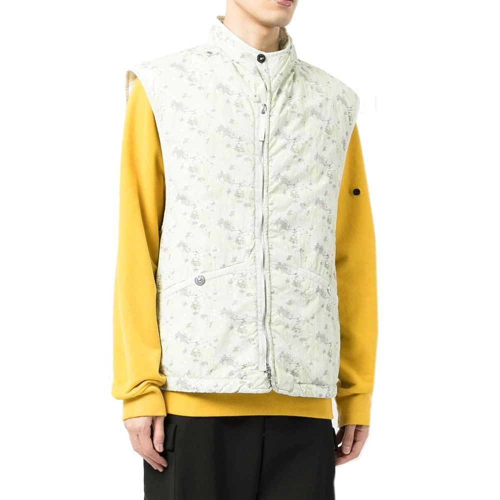 Stone Island Printed Brushed Gilet - ACCEXO