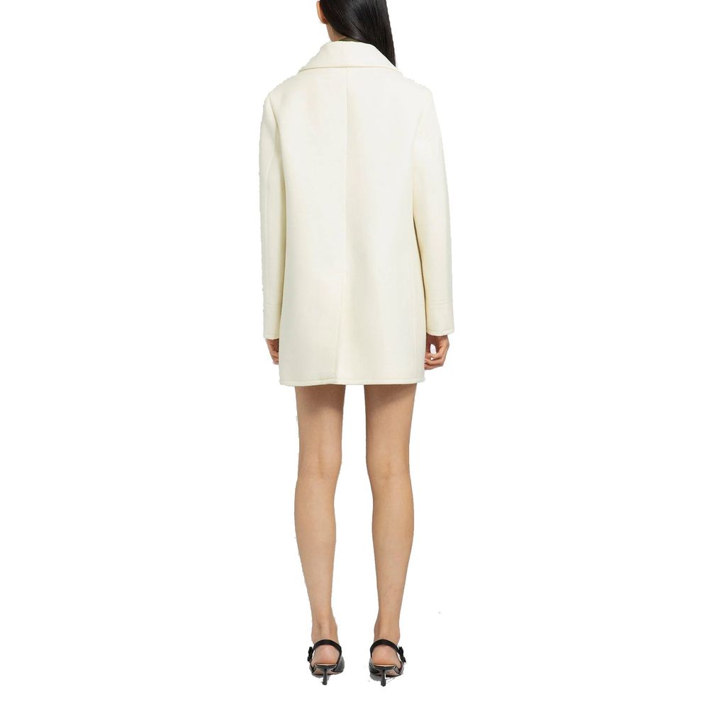 Prada Double-Breasted Wool Coat - ACCEXO