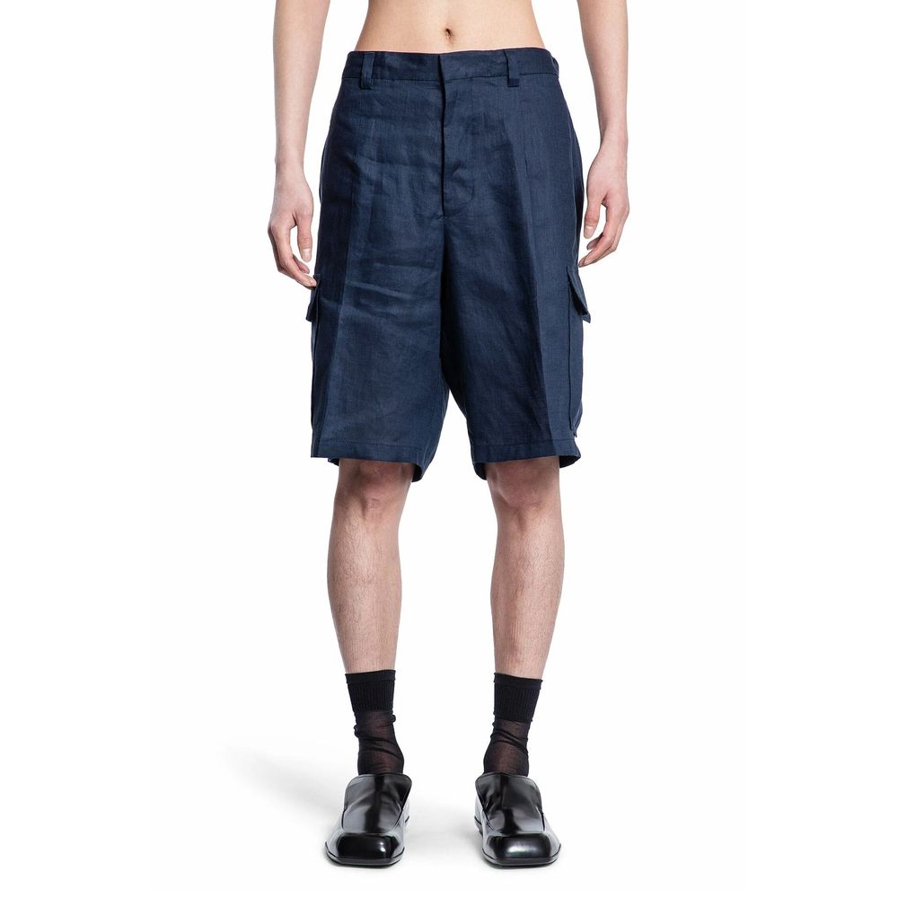 Prada Linen Bermuda - ACCEXO