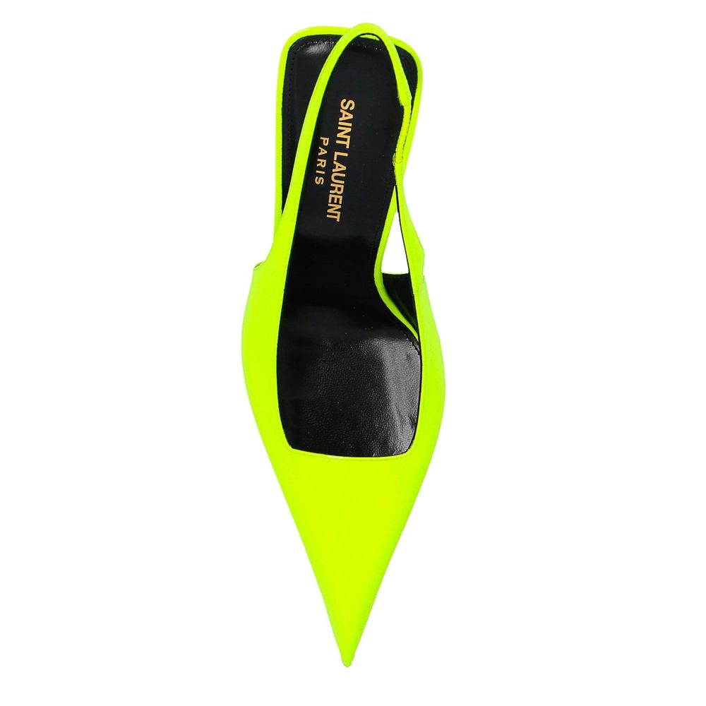 Saint Laurent Kiss 105 Slingback Pumps - ACCEXO