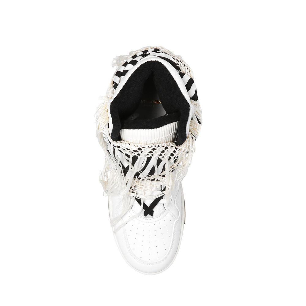 Saint Laurent Smith Leather Sneakers - ACCEXO