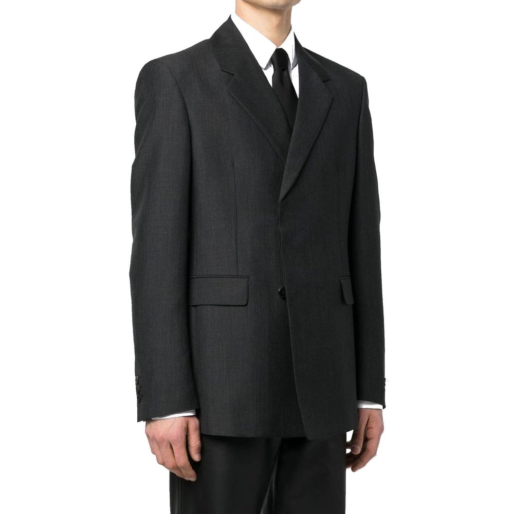 Prada Double-Breasted Wool Jacket - ACCEXO