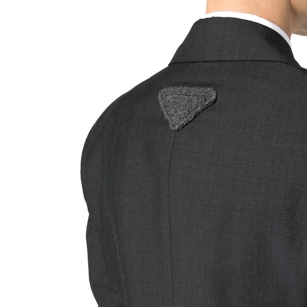 Prada Double-Breasted Wool Jacket - ACCEXO