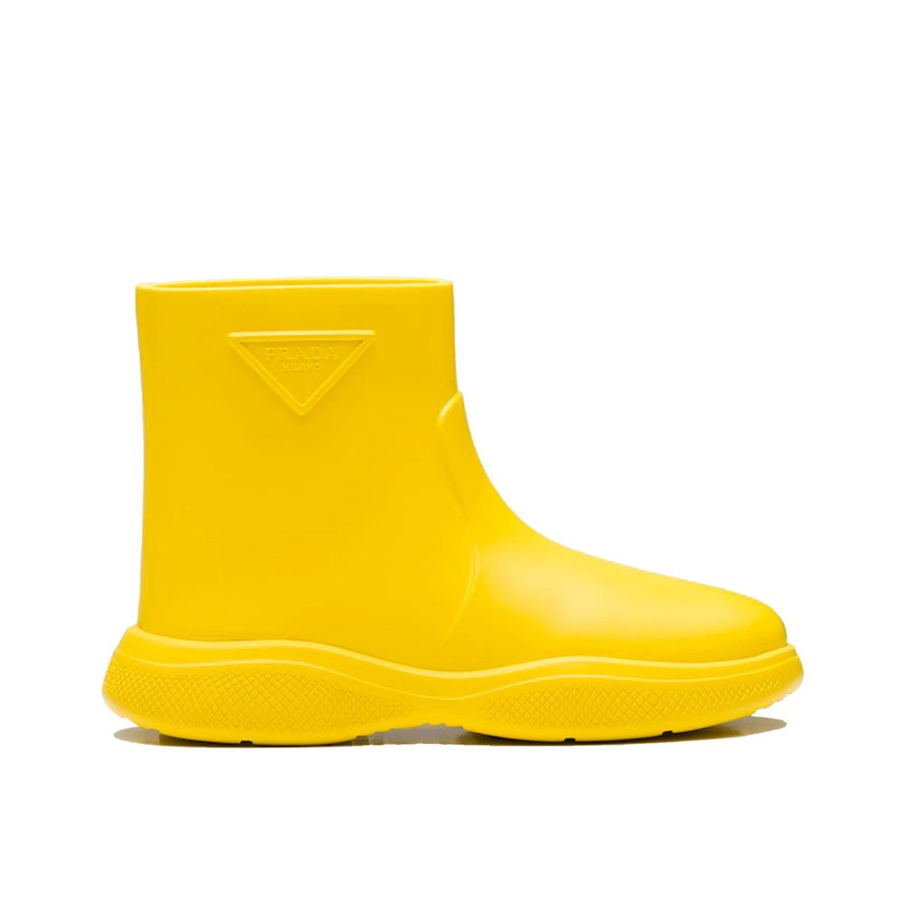 Prada Logo Rubber Boots - ACCEXO