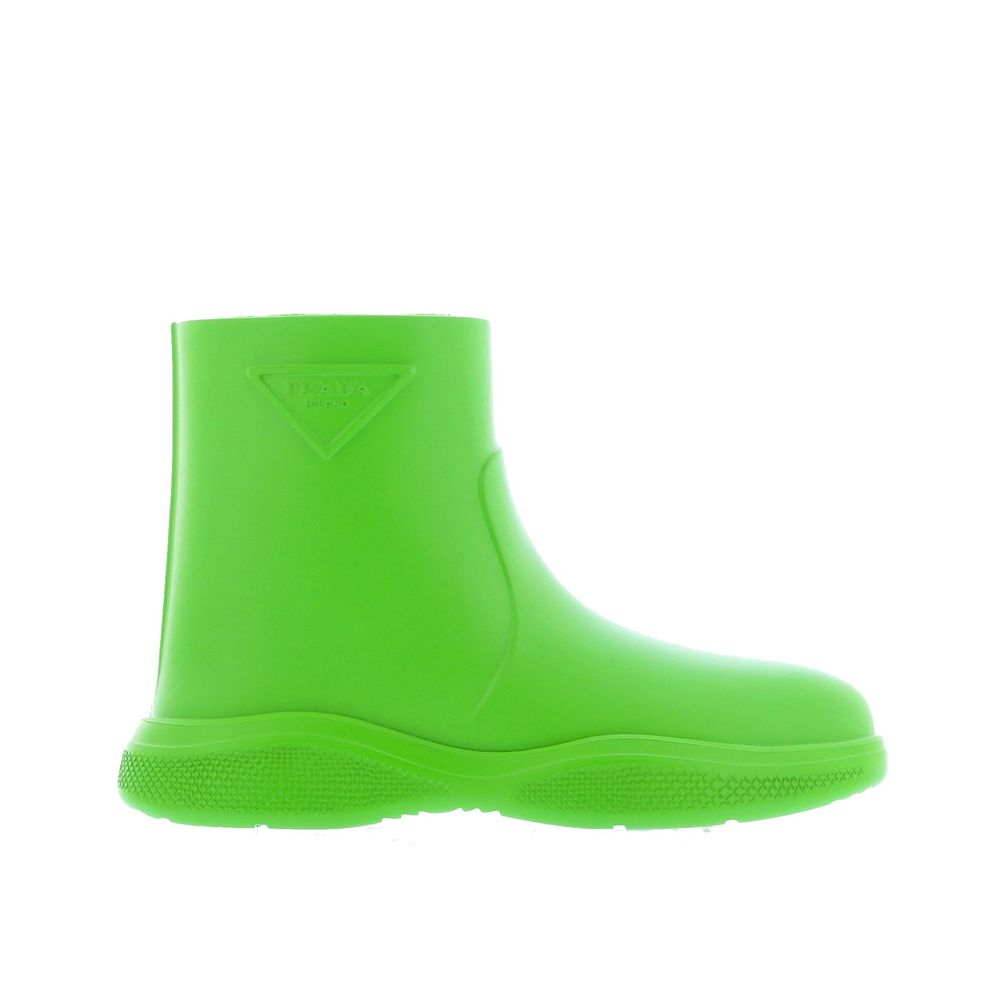 Prada Logo Rubber Boots - ACCEXO