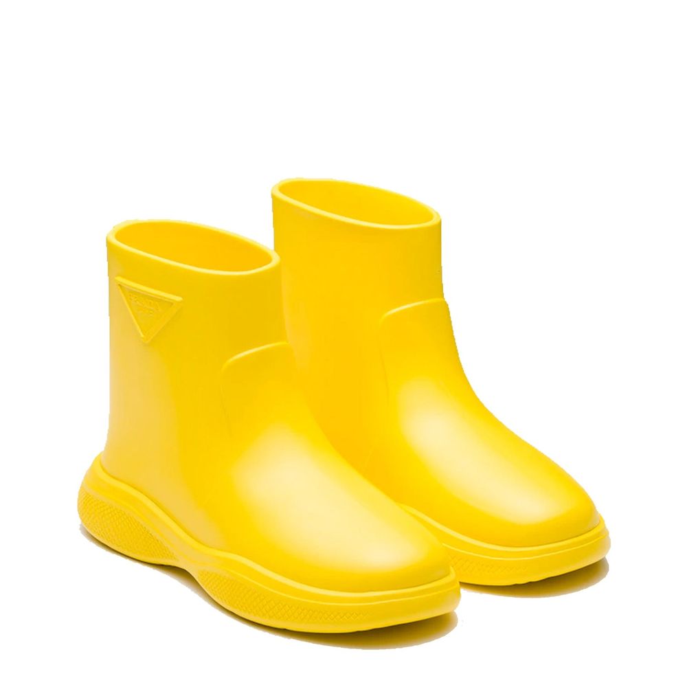 Prada Logo Rubber Boots - ACCEXO