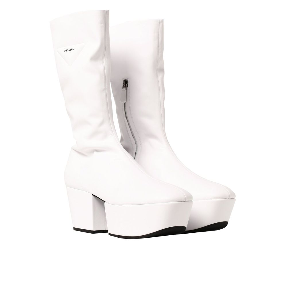 Prada Platform Pull On Boots - ACCEXO