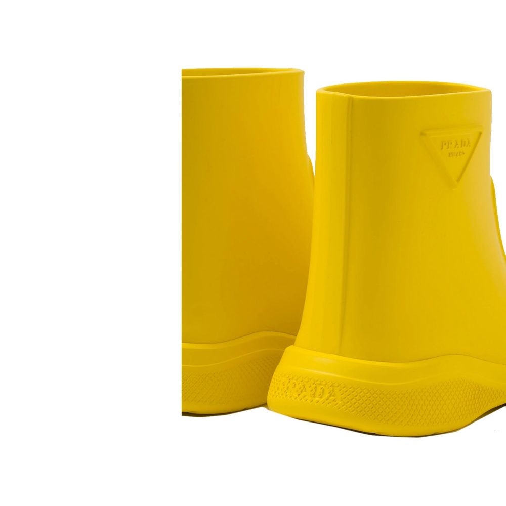 Prada Logo Rubber Boots - ACCEXO