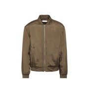 Saint Laurent Twill Teddy Bomber Jacket - ACCEXO