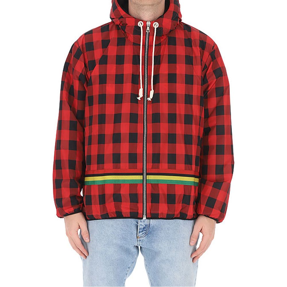 Palm Angels Checked  Windbreaker Jacket - ACCEXO