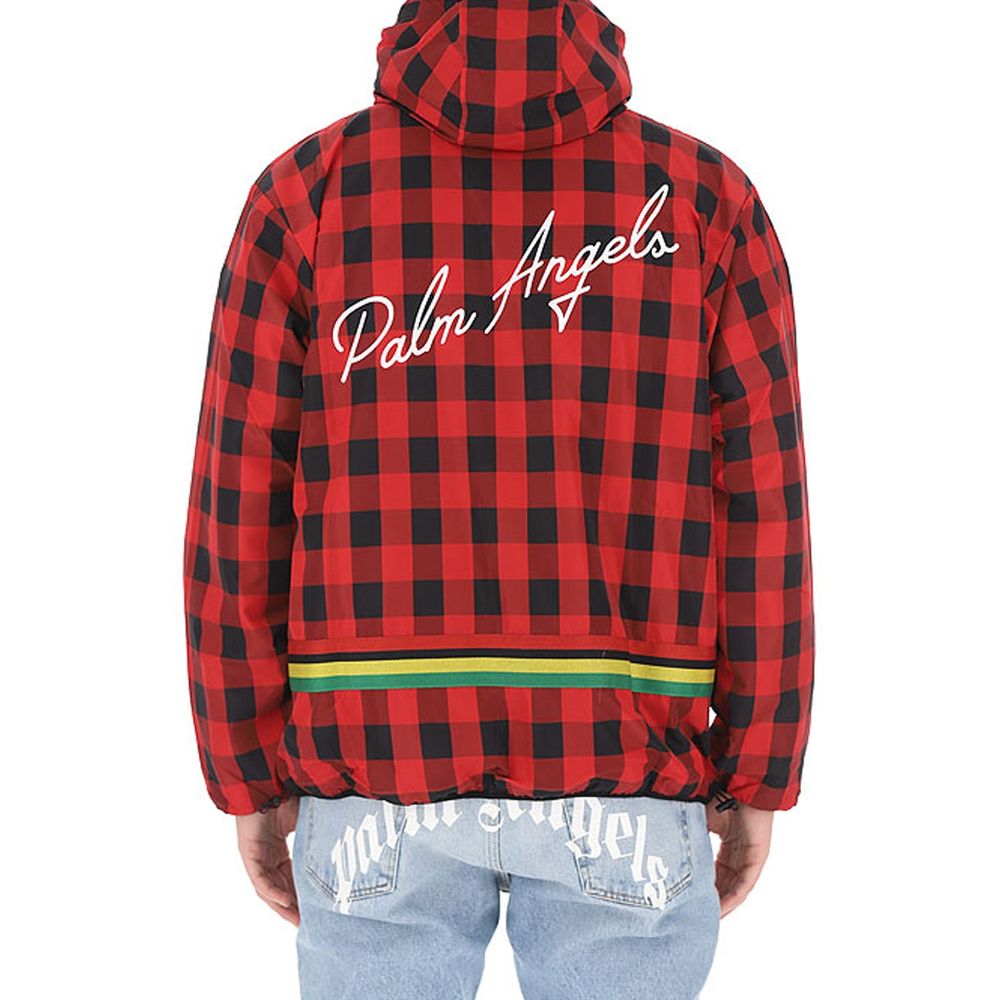 Palm Angels Checked  Windbreaker Jacket - ACCEXO