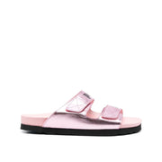 Palm Angels Leather Logo Sandals - ACCEXO
