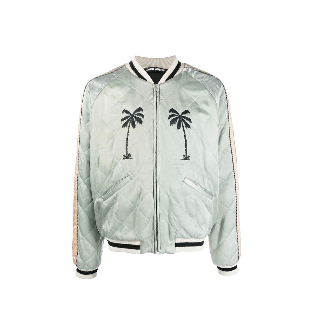 Palm Angels Quilted Logo Jacket - ACCEXO