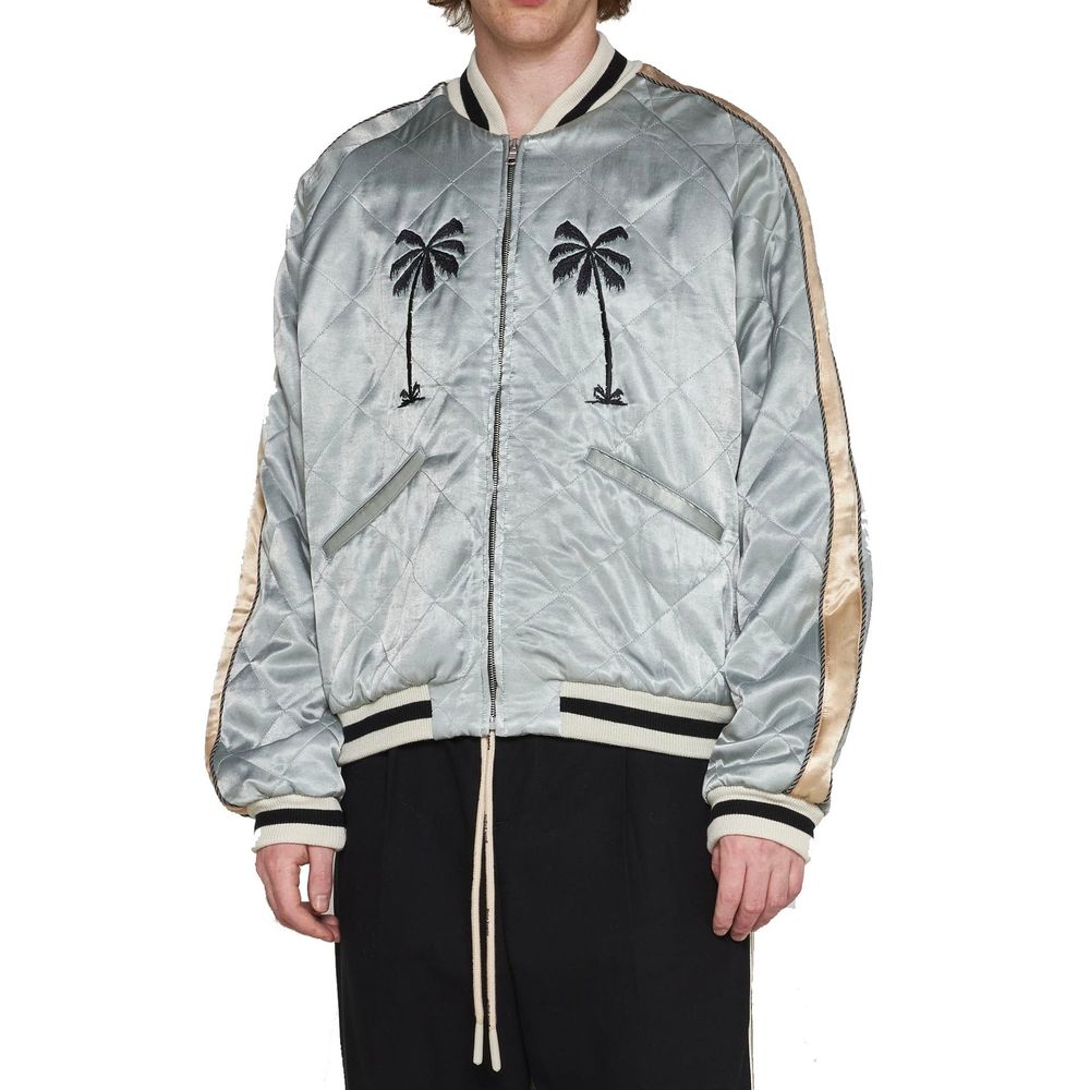 Palm Angels Quilted Logo Jacket - ACCEXO