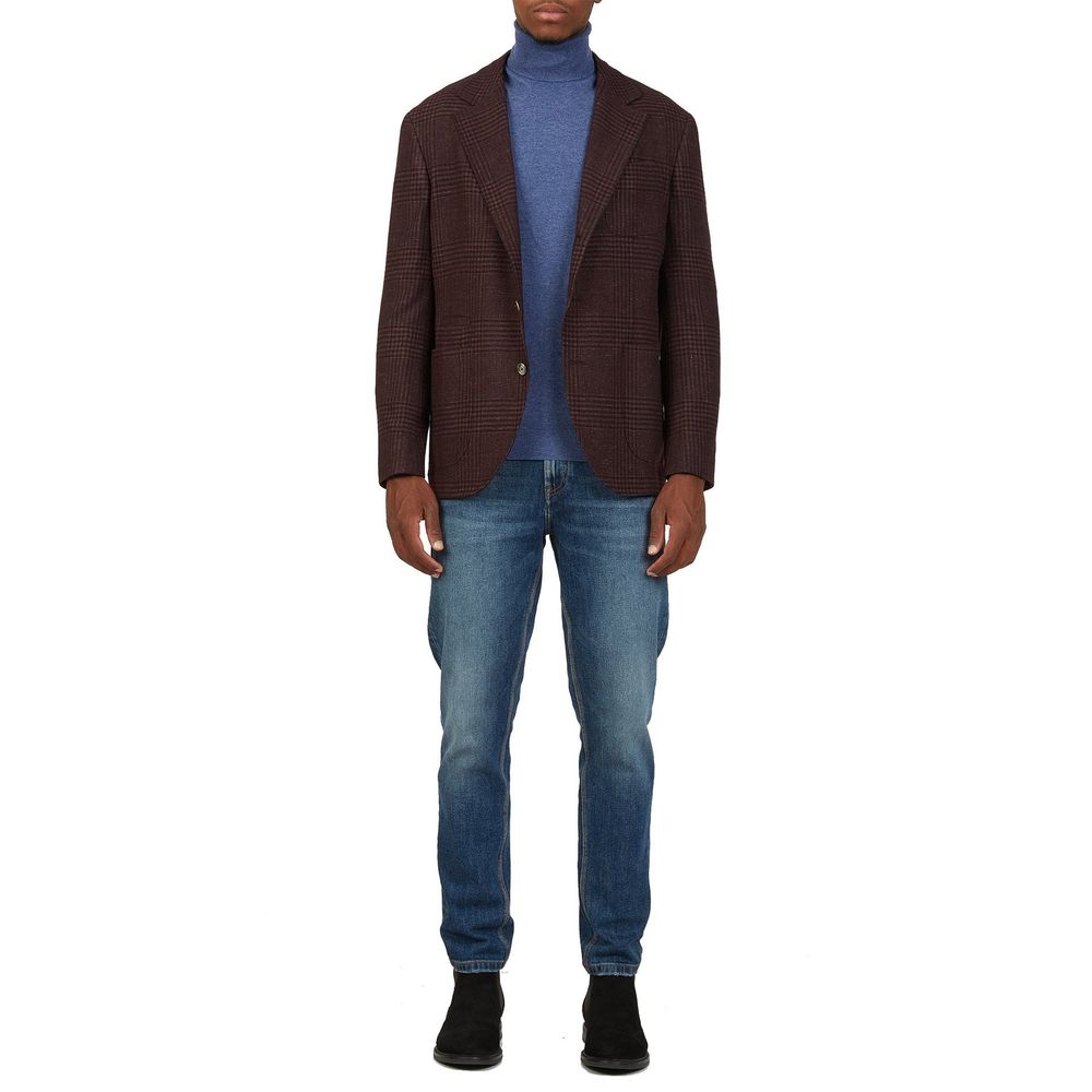 Brunello Cucinelli Tartan Wool Jacket - ACCEXO