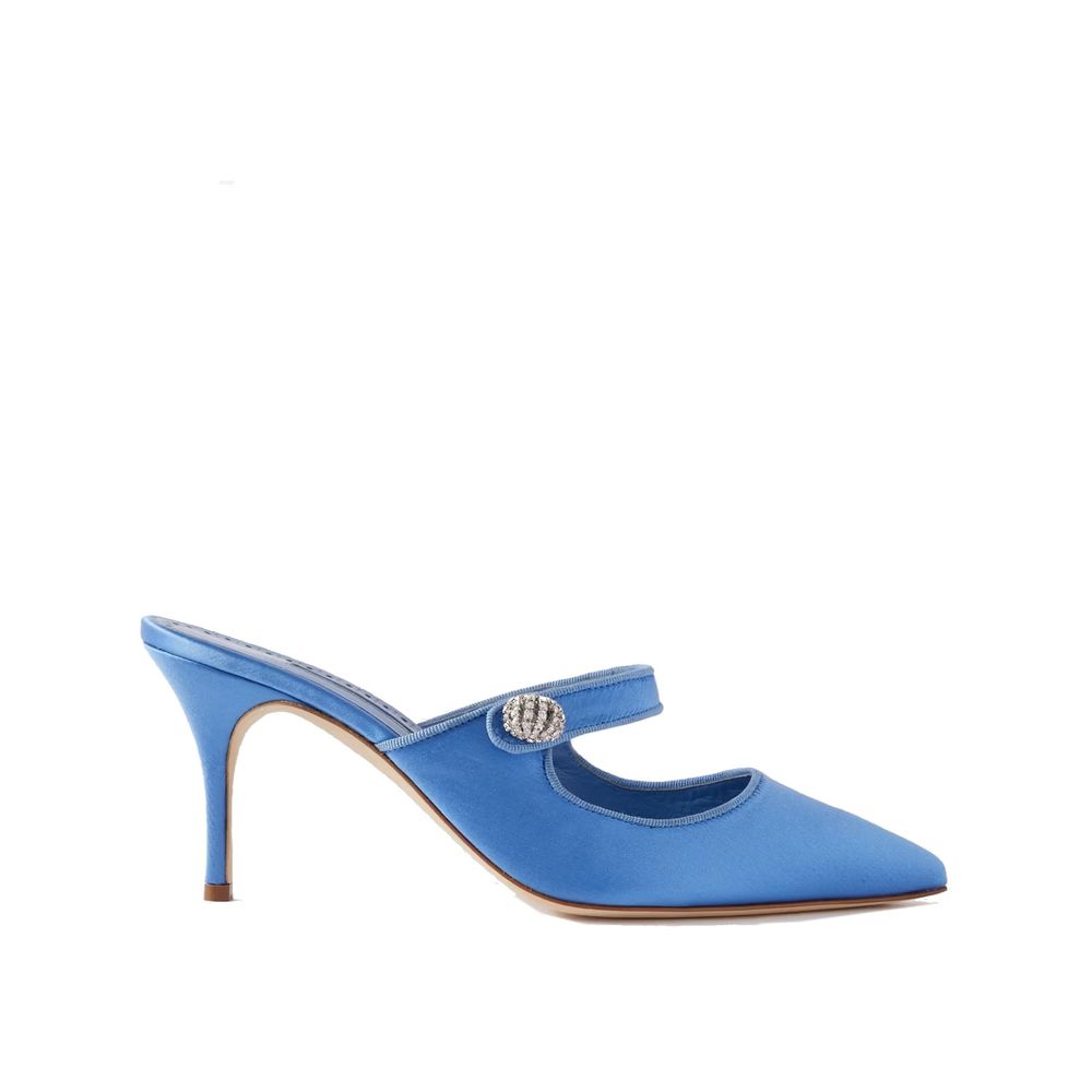 Manolo Blahnik Camparimu Jewel 070 Mules - ACCEXO