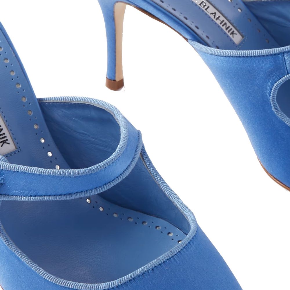 Manolo Blahnik Camparimu Jewel 070 Mules - ACCEXO