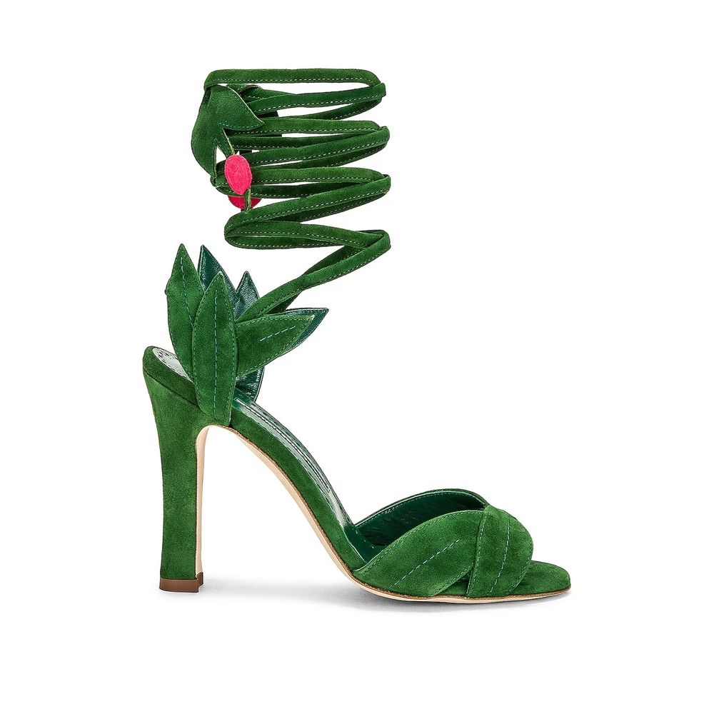 Manolo Blahnik Ossie 105 Wrap Sandals - ACCEXO