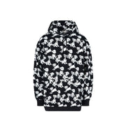 Celine Hooded Printed Dogs Sweatshirt - ACCEXO