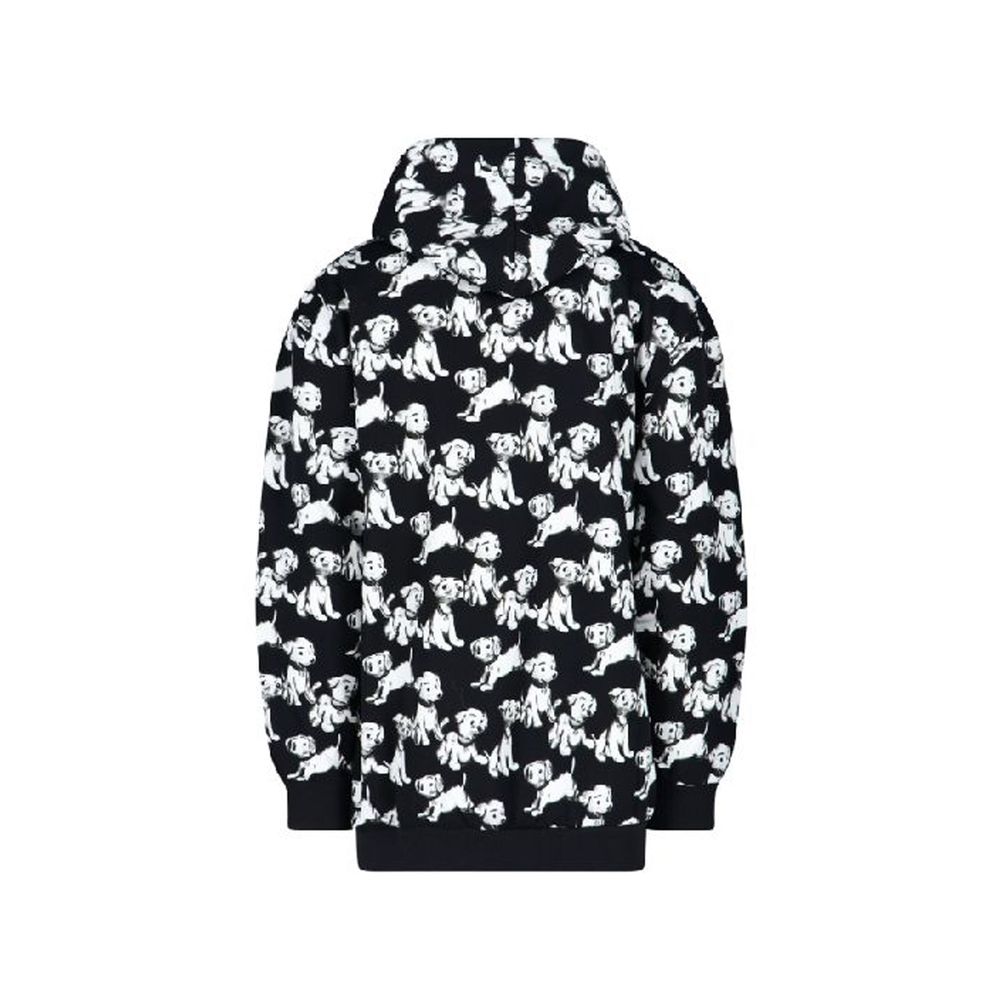 Celine Hooded Printed Dogs Sweatshirt - ACCEXO