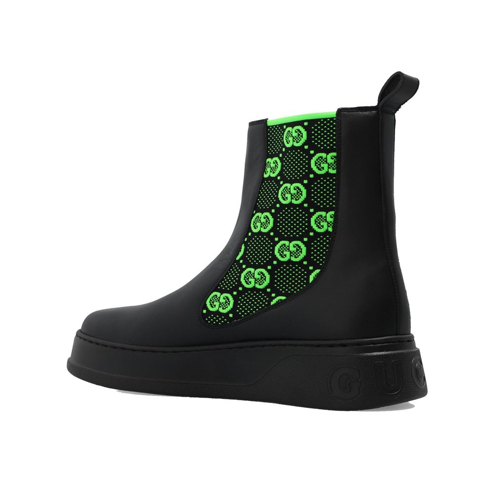 Gucci GG Leather Boots