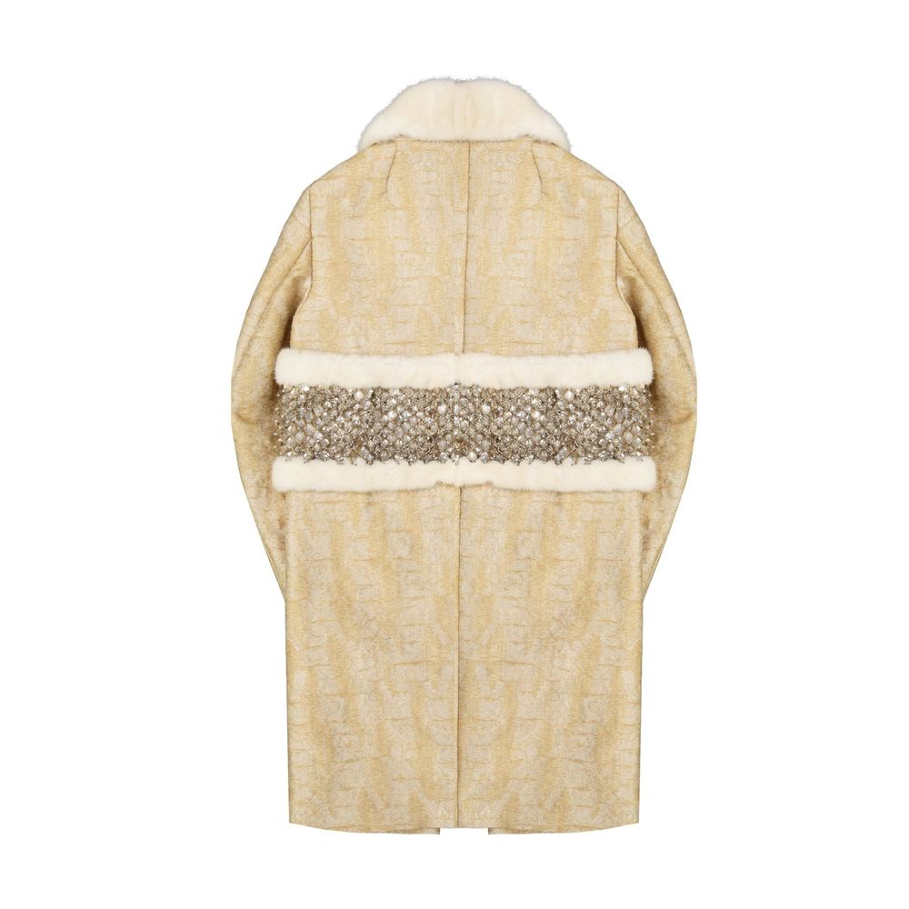 Dsquared² Crystal Embellished Coat - ACCEXO