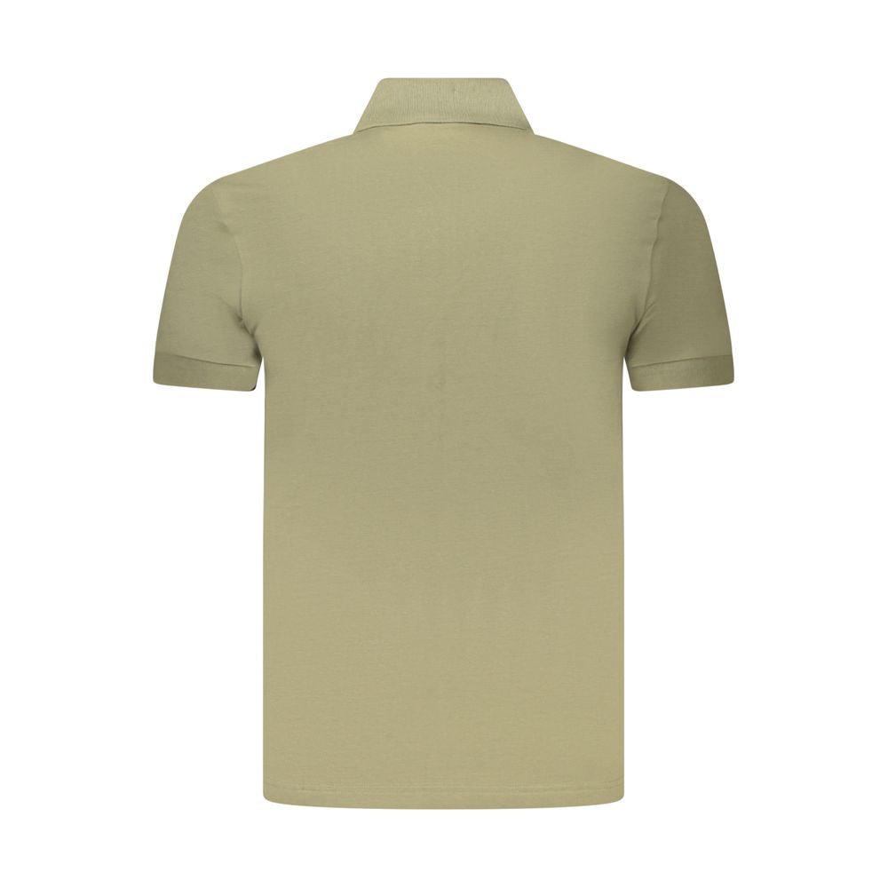 Hugo Boss Green Cotton Polo Shirt