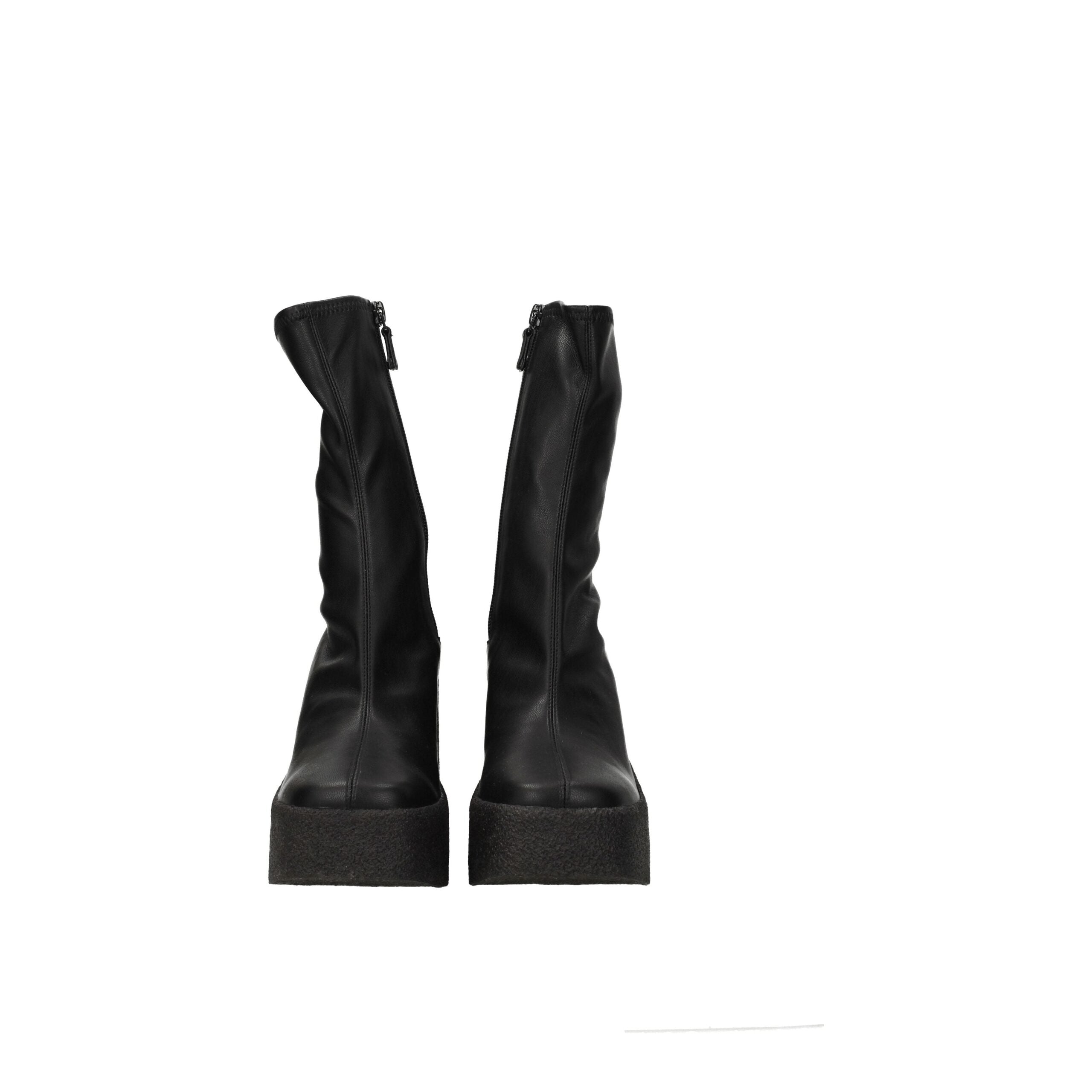 Stella McCartney Black Leather Ankle - ACCEXO